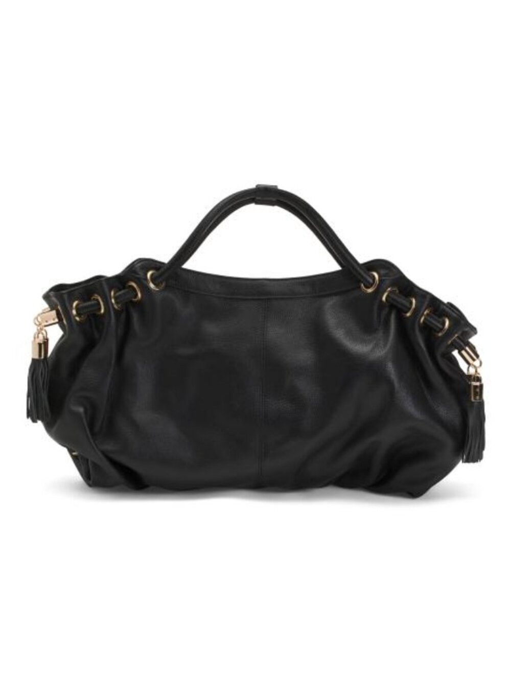 AMERILEATHER Leather Musette Satchel